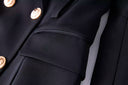 Jolie Blazer Dress in Black