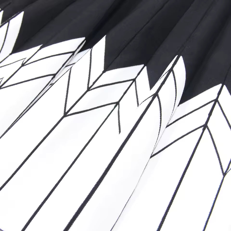 Knitted Round Neck Slim A-Line Dress – Elegant Everyday Fashion