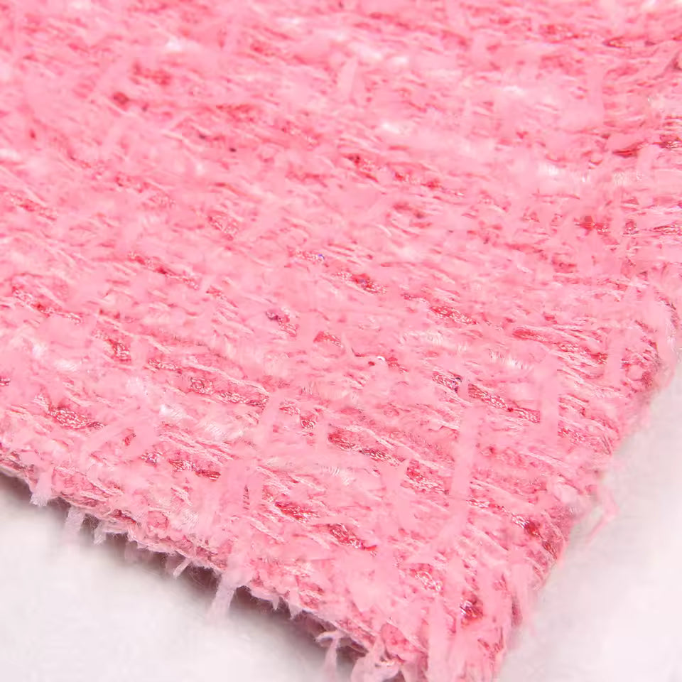 Knitted Tassel Button Long Sleeve Fitted Jacket Vest Top