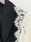 BLACK LACE BLAZER