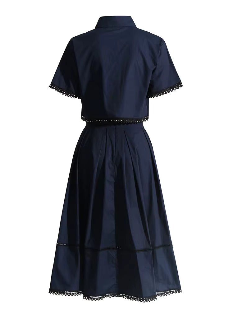 Midnight Riviera Two-Piece Set