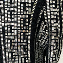 BLAZER DOPPIOPETTO IN TWEED NERO CON DECORAZIONI 