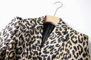 BLAZER TRENDY DE LEOPARDO CRUZADO 