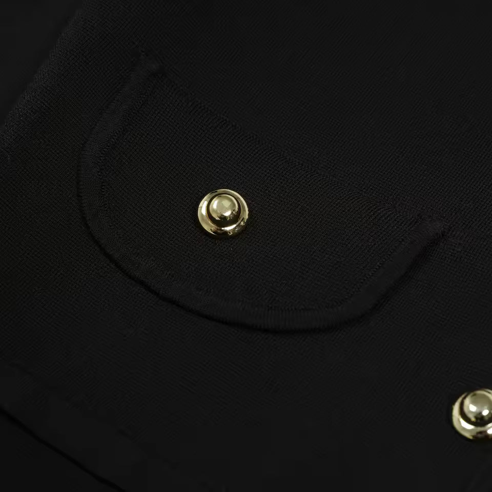 Slim Fit Elastic Knit Long Sleeve Dress