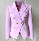 BLAZER CRUZADO EN MORADO 