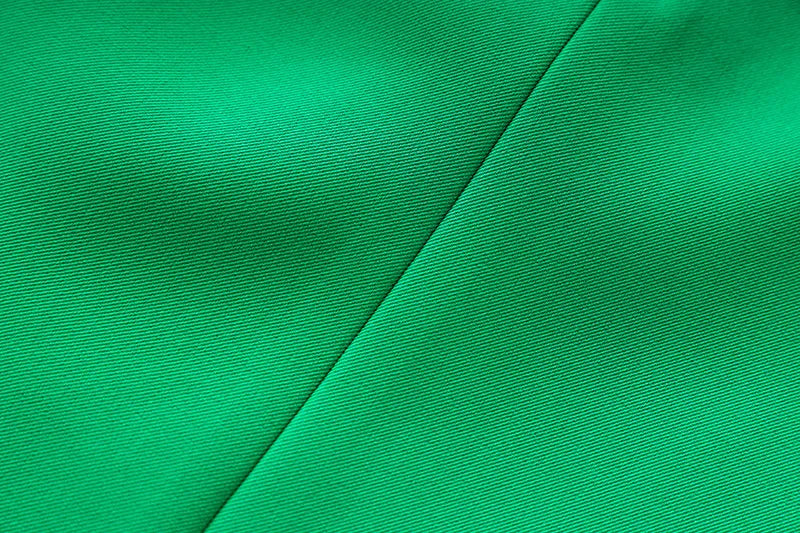 Two Pieces Skirt Set in Green